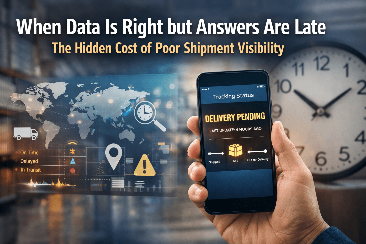 When Data Is Right but Answers Are Late: The Hidden Cost of Poor Shipment Visibility