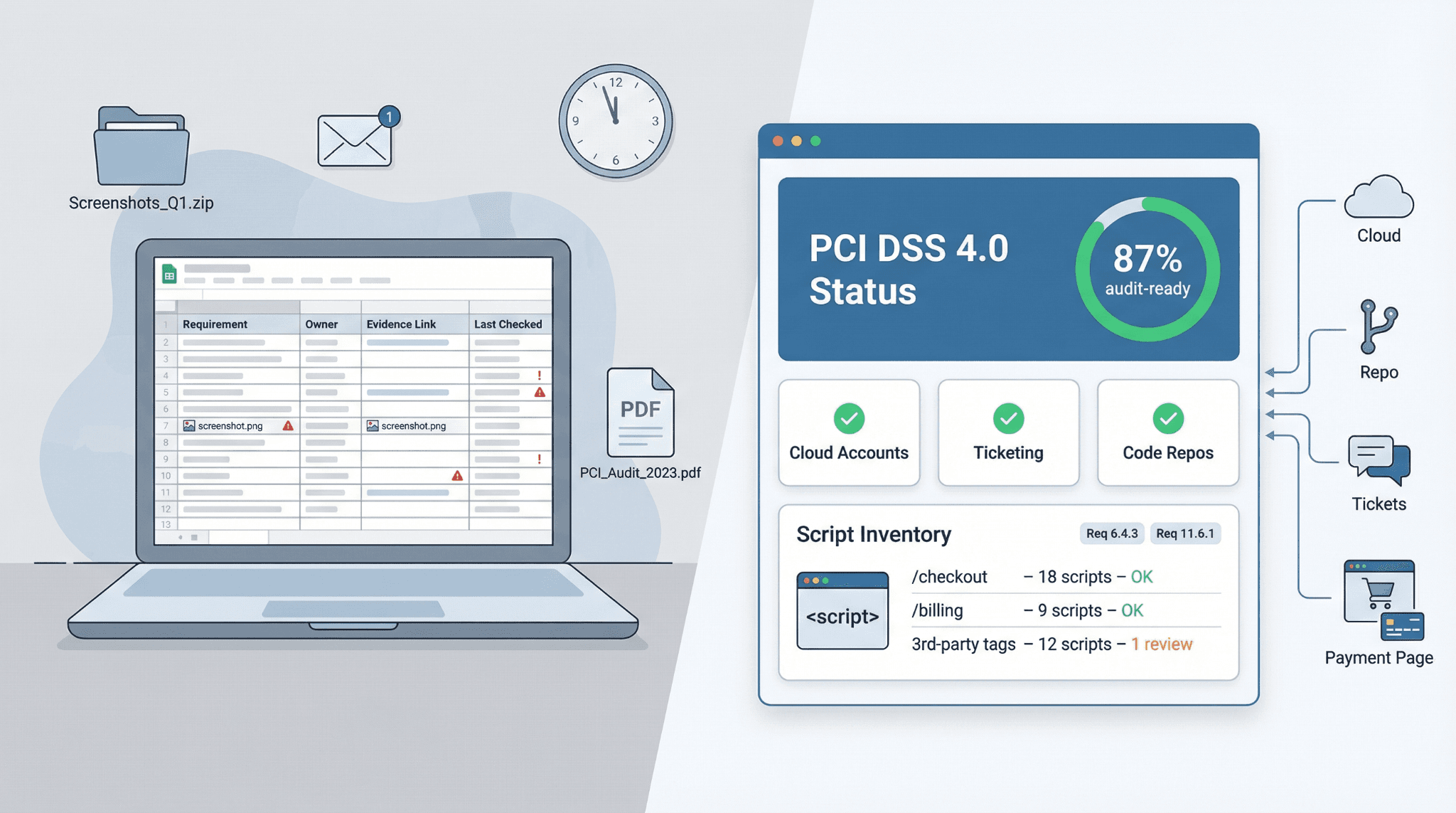 Best PCI DSS Audit Management Software for E-Commerce (Continuous Monitoring & Script Security)