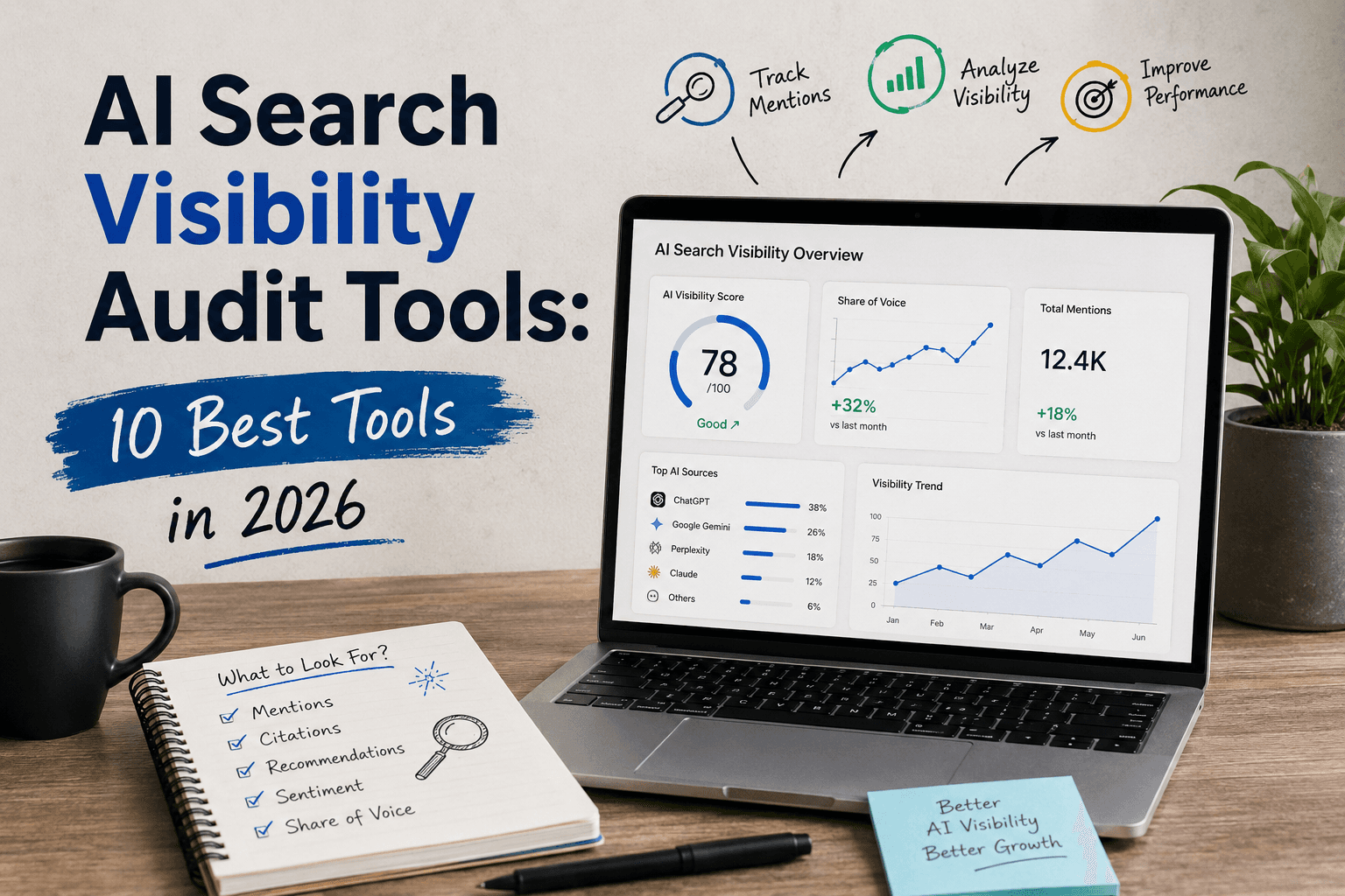 AI Search Visibility Audit Tools: 10 Best Tools in 2026